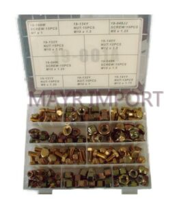 CAJA TUERCAS Y TORNILLOS ROSCA IZQUIERDA