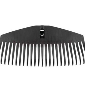 ESCOBA RASTRILLO PLASTICO FISKARS DIENTES LARGOS PARA HOJAS. DIENTES FLEXIBLES Y ROBUSTOS. LONGITUD 228 MM. ANCHO 520MM.