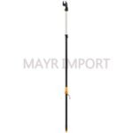 PERTIGA FISKARS UNIVERSAL TELESCOPICA LONGITUD 2.416 MM. CON ALCANCE HASTA 6 M. ANGULO DE CORTE AJUSTABLE HASTA 230º. MECANISMO DE BLOQUE DE SEGURIDAD. MASTIL AJUSTABLE 2.300-4.100 MM