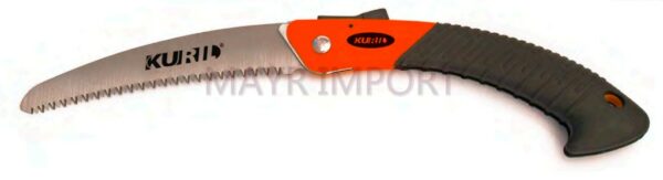 SERRUCHO PLEGABLE KURIL 180 MM. 7 DIENTES / MANGO ERGONÓMICO CON BUEN AGARRE Y BUENA SUJECCIÓN A LA HOJA. NO TIENE OSCILACION. DIENTE CONVENCIONAL. HOJA CURVA