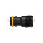 ADAPTADOR DE GRIFO CON BOQUILLA MACHO D.21MM. COMPATIBLE CON OTRAS MARCAS.