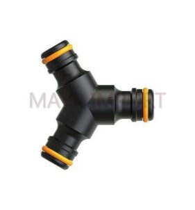 CONECTOR DE MANGUERAS DE 3 SALIDAS. COMPATIBLE CON OTRAS MARCAS.