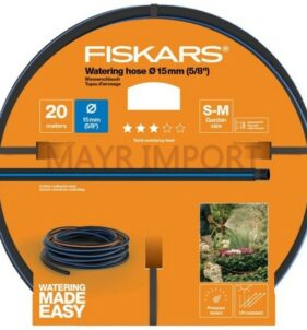 MANGUERA DE RIEGO D.15MM - 20M RESISTENTE A LAS TORSIONES DE NIVEL 3, CON PROTECCION UV.