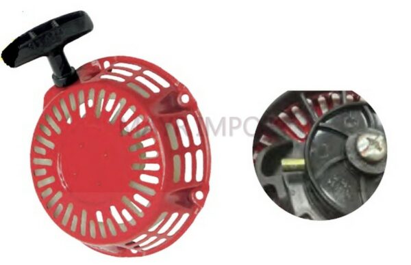 ARRANQUE COMPLETO ADAPTABLE GX340-390 TRINQUETE REDONDO METALICO