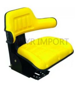 ASIENTO PVC SUSPENSION MECANICA 480X495 AMARILLO