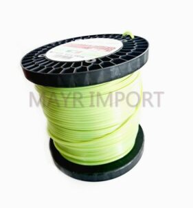 ROLLO HILO NYLON 4,0MM X 100MT CUADRADO ALUMINIO VERDE