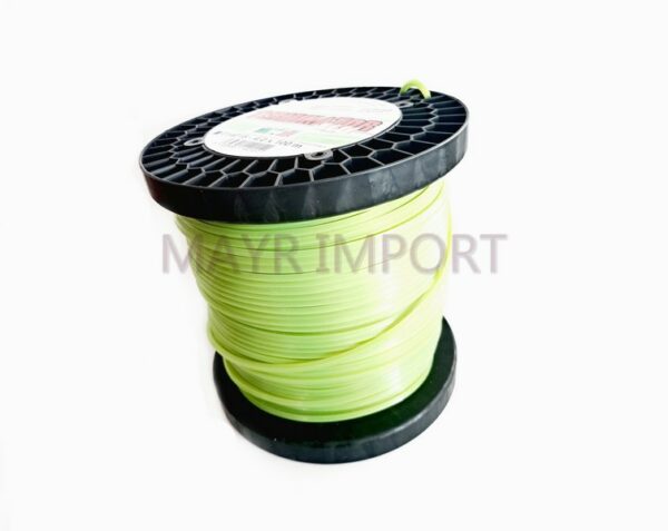 ROLLO HILO NYLON 4,0MM X 100MT CUADRADO ALUMINIO VERDE