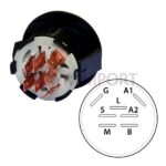 INTERRUPTOR DE ENCENDIDO ADAPTABLE AYP, HUSQVARNA, JOHN DEERE, MTD Y MURRAY