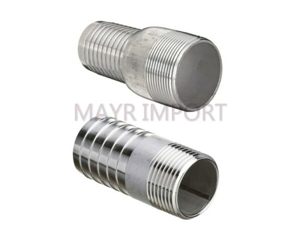 NIPEL GALVANZADO ROSCADO 2" X 51 MM