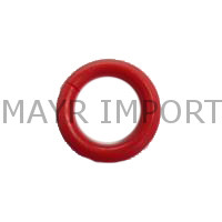ANILLO BICONO ROJO 